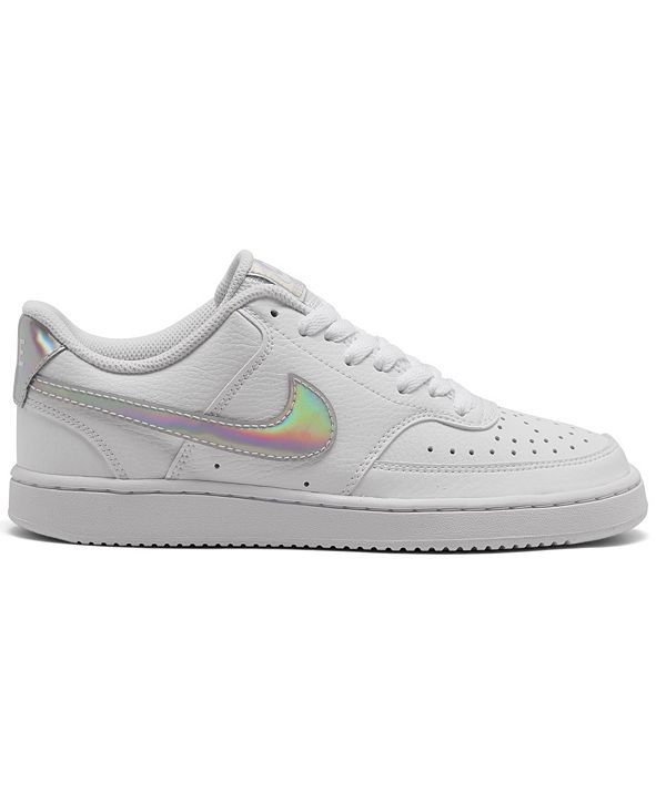 women's nikecourt vision low casual sneakers from finish line