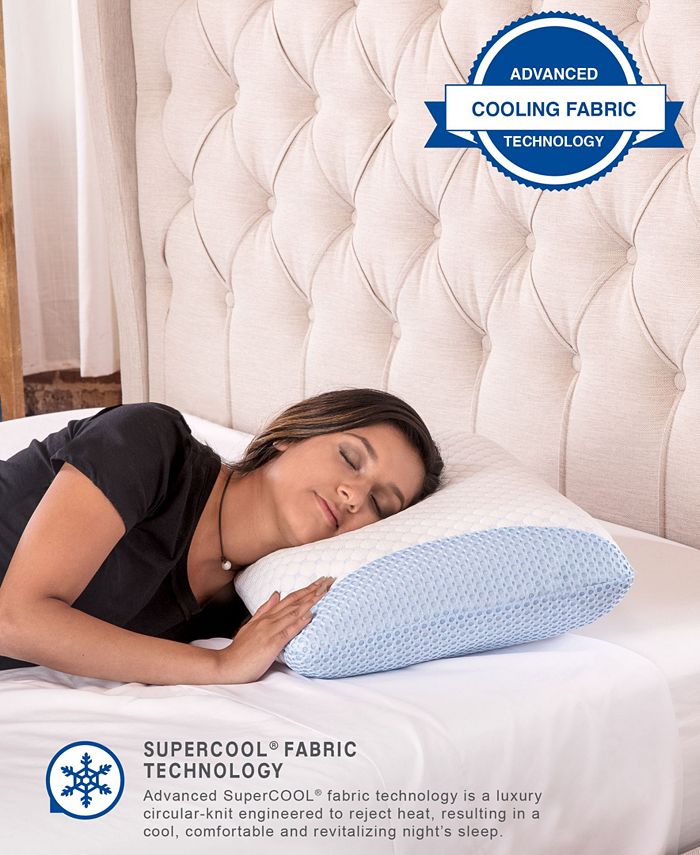 SensorPEDIC Super Cool Gel Infused Bed Pillow & Reviews Pillows Bed