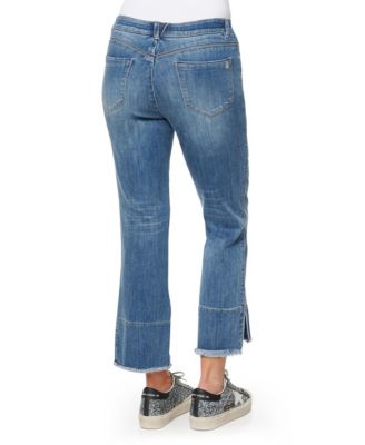 democracy frayed hem jeans