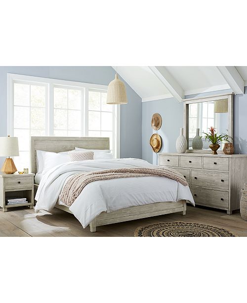 Furniture Canyon White Platform Bedroom Collection Created For Macy S Reviews Furniture Macy S