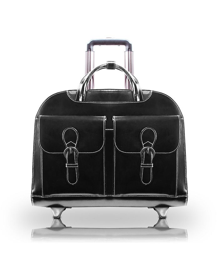 McKlein Davis Wheeled Briefcase & Reviews Laptop Bags & Briefcases