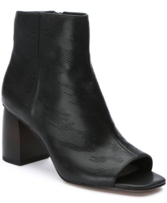 macy's peep toe booties