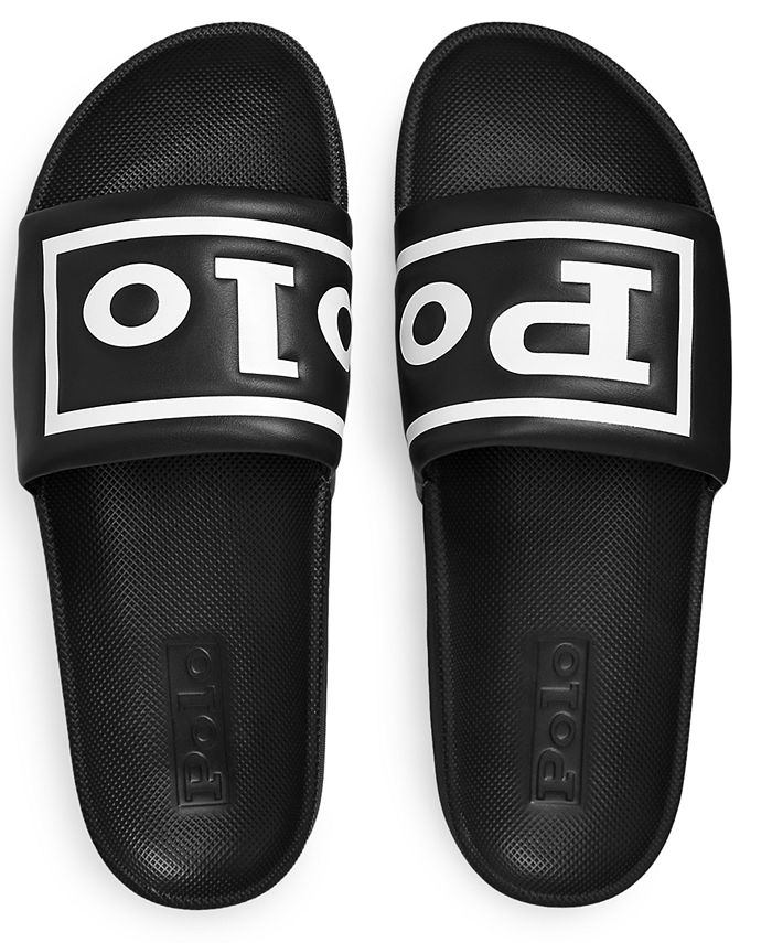 Polo Ralph Lauren Men's Cayson Pool Slide Sandals & Reviews - All Men's ...