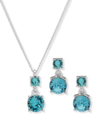 nine west necklace set