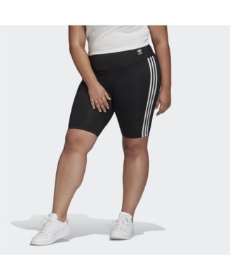 adidas women's plus size shorts