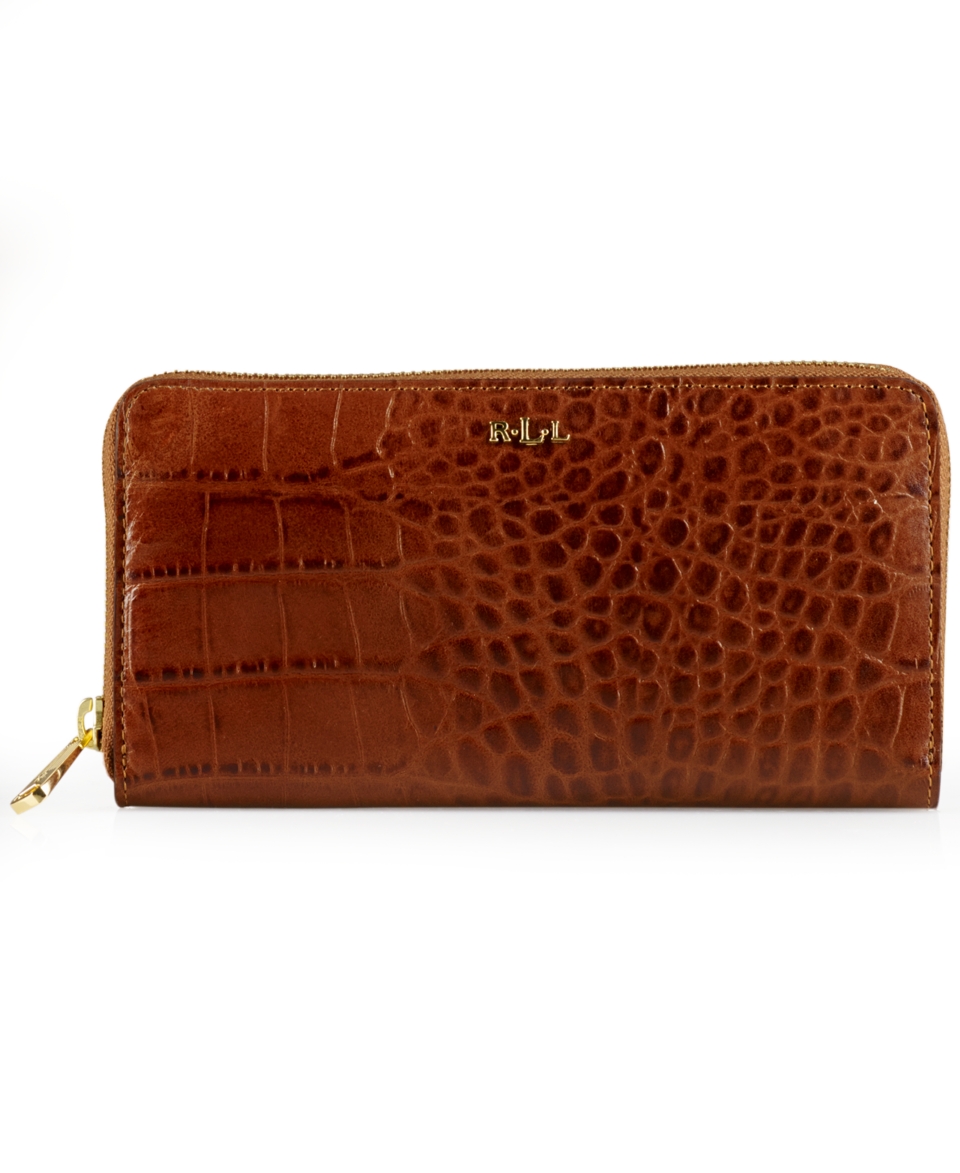 Lauren Ralph Lauren Lanesborough Zip Wallet   Handbags & Accessories