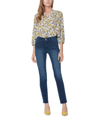 nydj slim straight jeans
