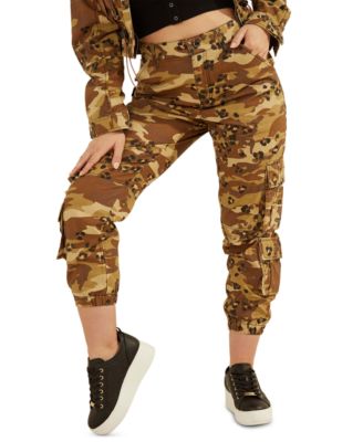 camo print cargo pants