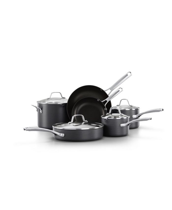 Calphalon Classic HardAnodized Nonstick Pots and Pans, 10Piece