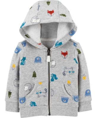 baby fleece zip up