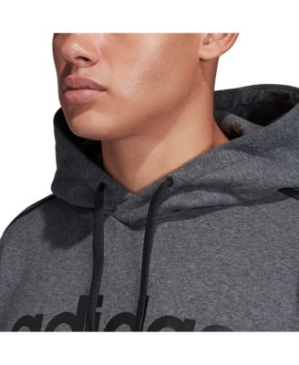 adidas 3 stripes logo over the head hoody mens