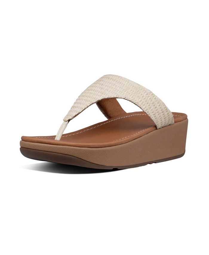 FitFlop Women's Imogen Basket Weave ToeThong Wedge Sandal & Reviews