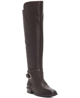 vince camuto women's poppidal stretch riding boots