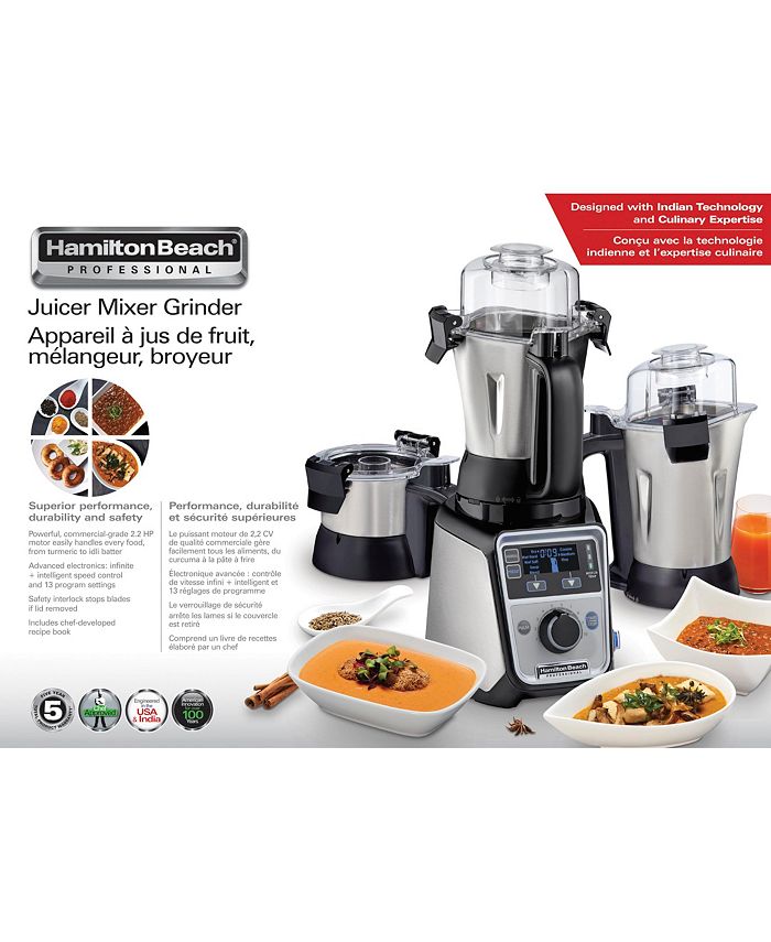 Hamilton Beach Professional Juicer Mixer Grinder & Reviews Small Appliances Kitchen Macy's