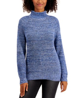 plus size funnel neck sweater