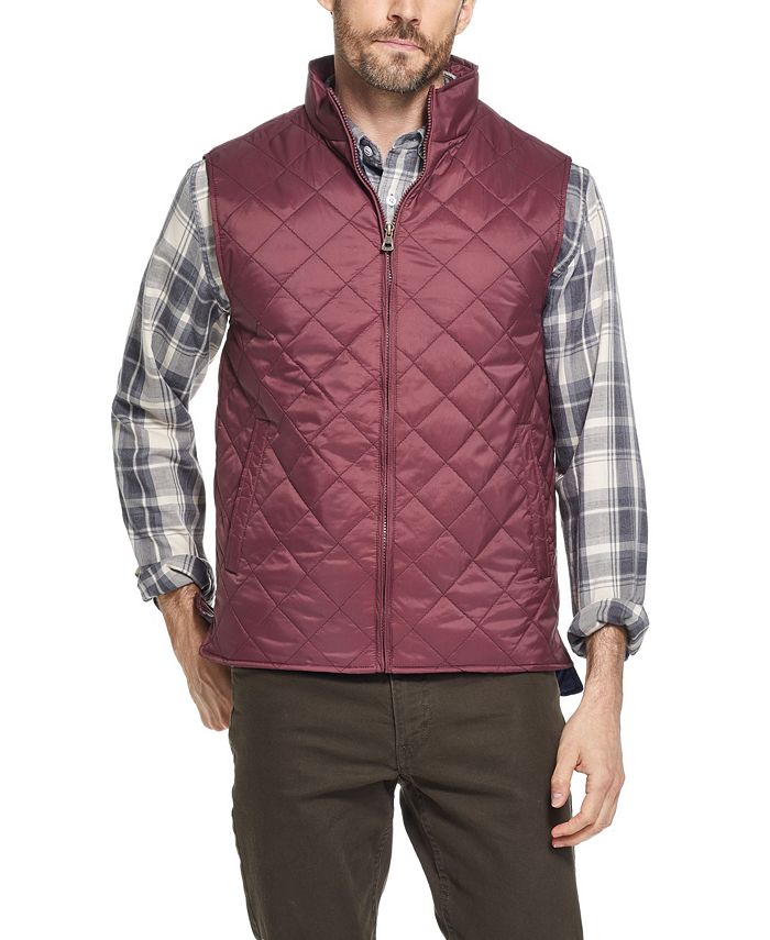 Weatherproof Vintage Men's Diamond Quilted Vest & Reviews Vests Men