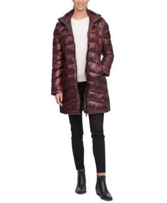 calvin klein petite down coat