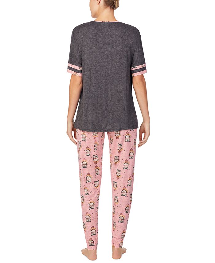 Cuddl Duds OwlPrint Pajama Set & Reviews All Pajamas, Robes