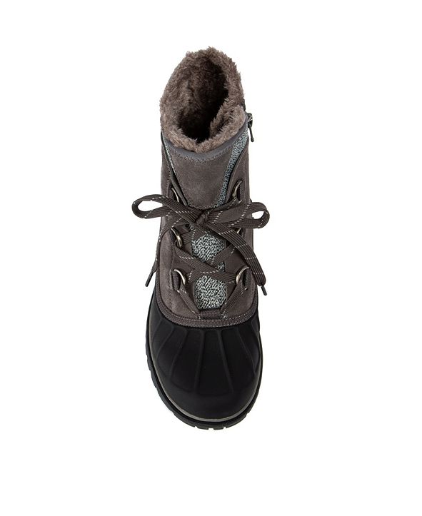 baretraps springer faux shearling lined waterproof cold weather boot