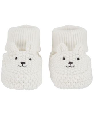 bear baby booties