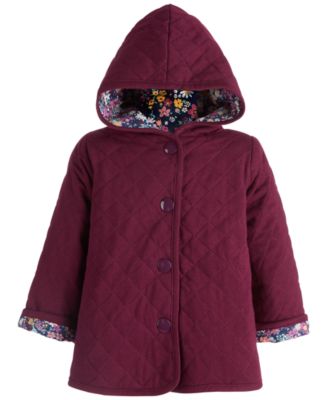 baby girl quilted jacket