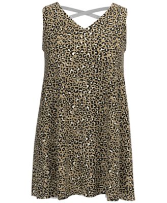 macys cheetah dress