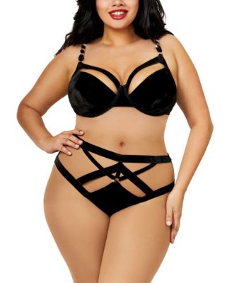 plus size bra panty sets