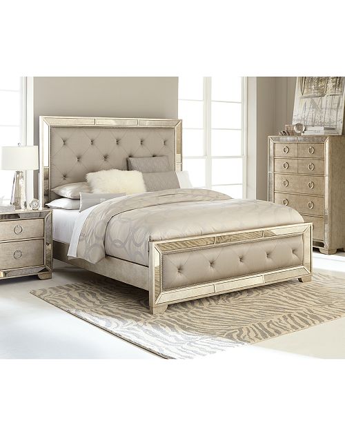 Furniture Ailey Queen 3 Pc Bedroom Set Bed Nightstand Chest Reviews Furniture Macy S