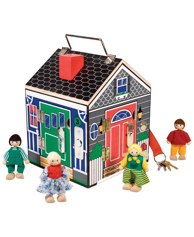 melissa & doug house with keys