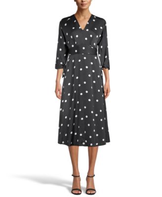 macys midi dresses with sleeves