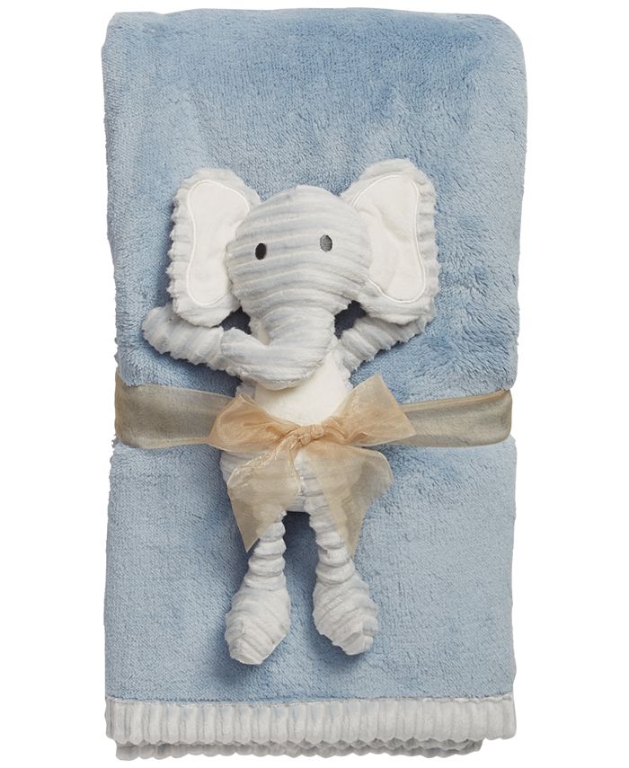 Chickpea Baby Boy 2 Piece Plush Blanket Set Reviews All Baby Gear Essentials Kids Macy S