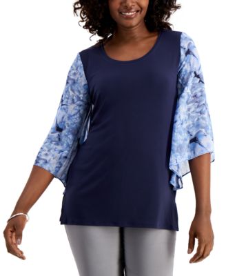 macys jm collection womens tops