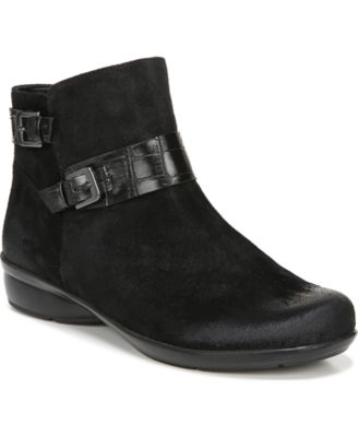naturalizer suede ankle boots