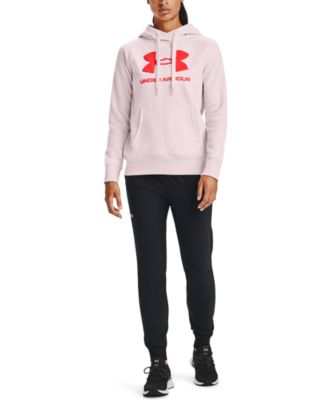 under armour rival fleece logo hoodie