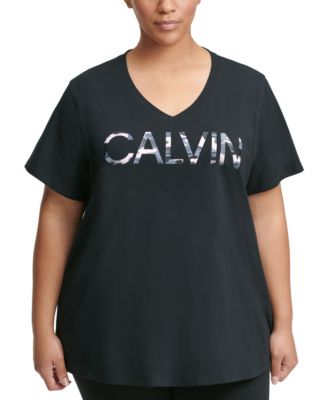 calvin klein plus size t shirts