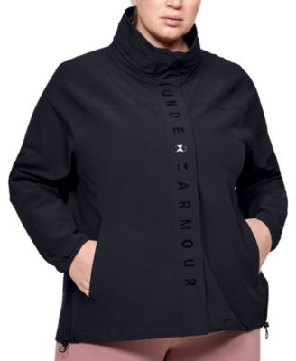 plus size under armour jackets