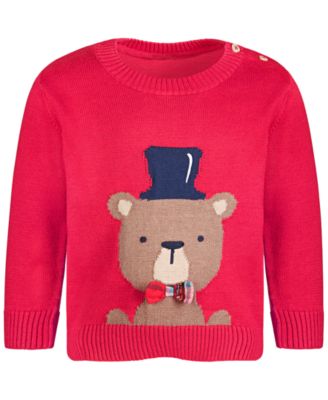 baby boy red sweater