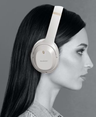 brookstone active noise cancelling bluetooth headphones