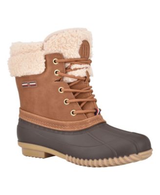 tommy hilfiger duck boots womens