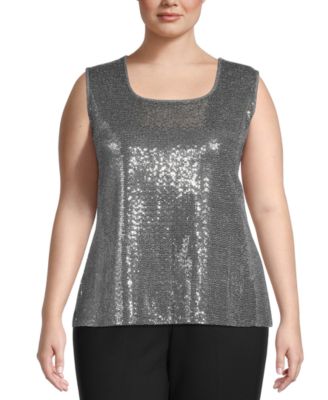 macys sequin top