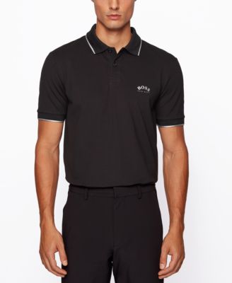 hugo boss paul curved polo