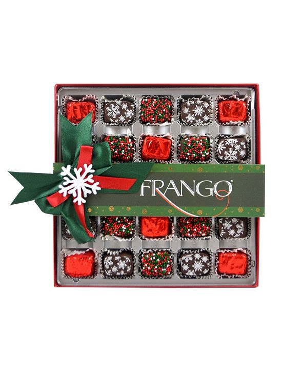 Frango Chocolates Holiday Deco Dark Mint 25 Piece Box of Chocolates & Reviews - Home - Macy&#39;s
