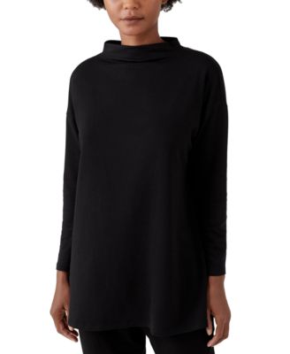 Eileen Fisher Funnel-Neck Tunic 