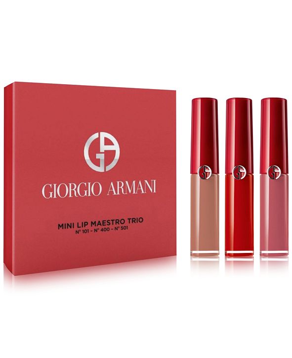 armani beauty lip maestro midi set