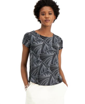 macy's alfani petite tops