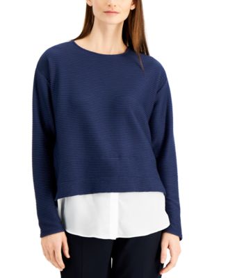 macys petite alfani tops