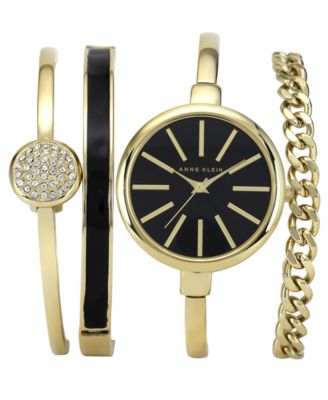 anne klein watch and bracelet set