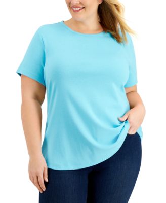 macys plus size tops karen scott