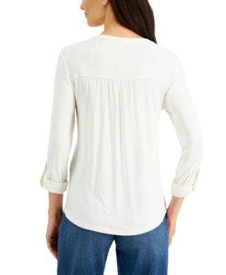 white top macys