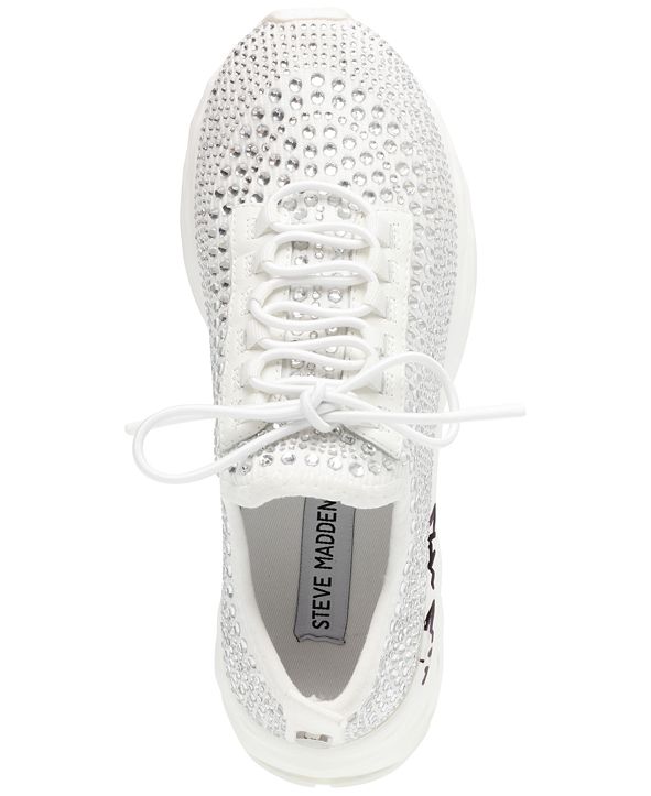 steve madden black and white trainers